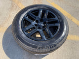 (1) 20" Chevy Silverado Tahoe Suburban ZR2 OEM 5913 wheel rim spare BRIDGESTONE Texas Truck Tire