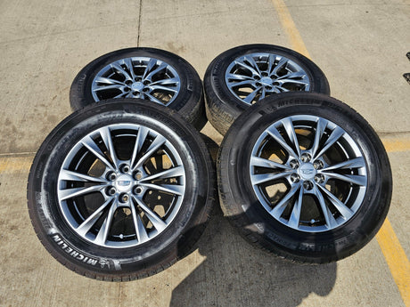 18" Cadillac XT6 XT5 SRX OEM 4844 wheels rims Chevy Blazer Acadia MICHELIN Texas Truck Tire