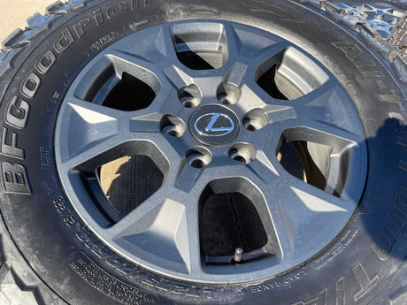 18" Toyota 4Runner Land Cruiser TRD Tundra OEM 10544 wheels rims GX550 NEW BFG Texas Truck Tire