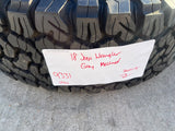 18" Jeep Wrangler Grand Cherokee Gladiator OEM 9331 wheels rims NEW BFG Texas Truck Tire