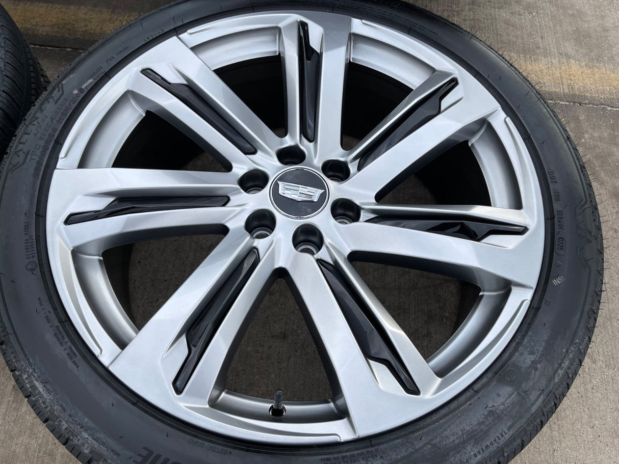 24" Cadillac Escalade V OEM wheels rims 2023 2024 2025 2026 NEW BRIDGESTONE Texas Truck Tire