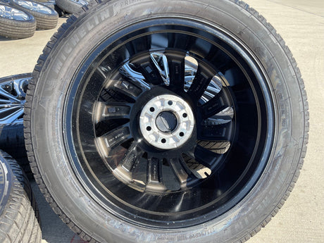 22" Lincoln Navigator OEM 10666 rims wheels BLACK LABEL 2025 2026 MICHELIN NEW Texas Truck Tire