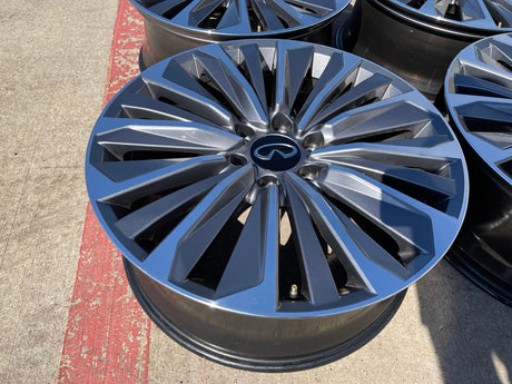 (1) 22" Infiniti QX80 QX56 Nissan Titan Armada OEM 94236 wheel rim 2025 2026 Texas Truck Tire