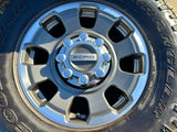 18" Ford F-250 F-350 OEM TREMOR rims wheels 10482 tires 35" DURATRAC R/T Texas Truck Tire