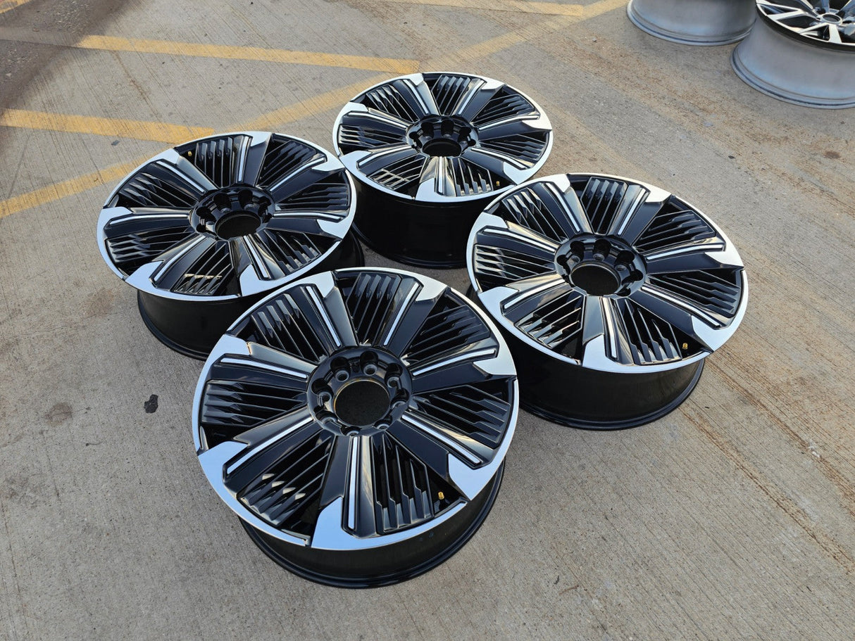 24" Cadillac Escalade IQ EV OEM 8x165 wheels rims Hummer 2500 2024 2025 2026 Texas Truck Tire