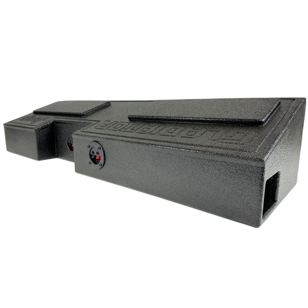 Jeep Gladiator 19-25 Subwoofer Box Quad 8 Front Fire Ported Under Rear Seat Moon Car Stereo