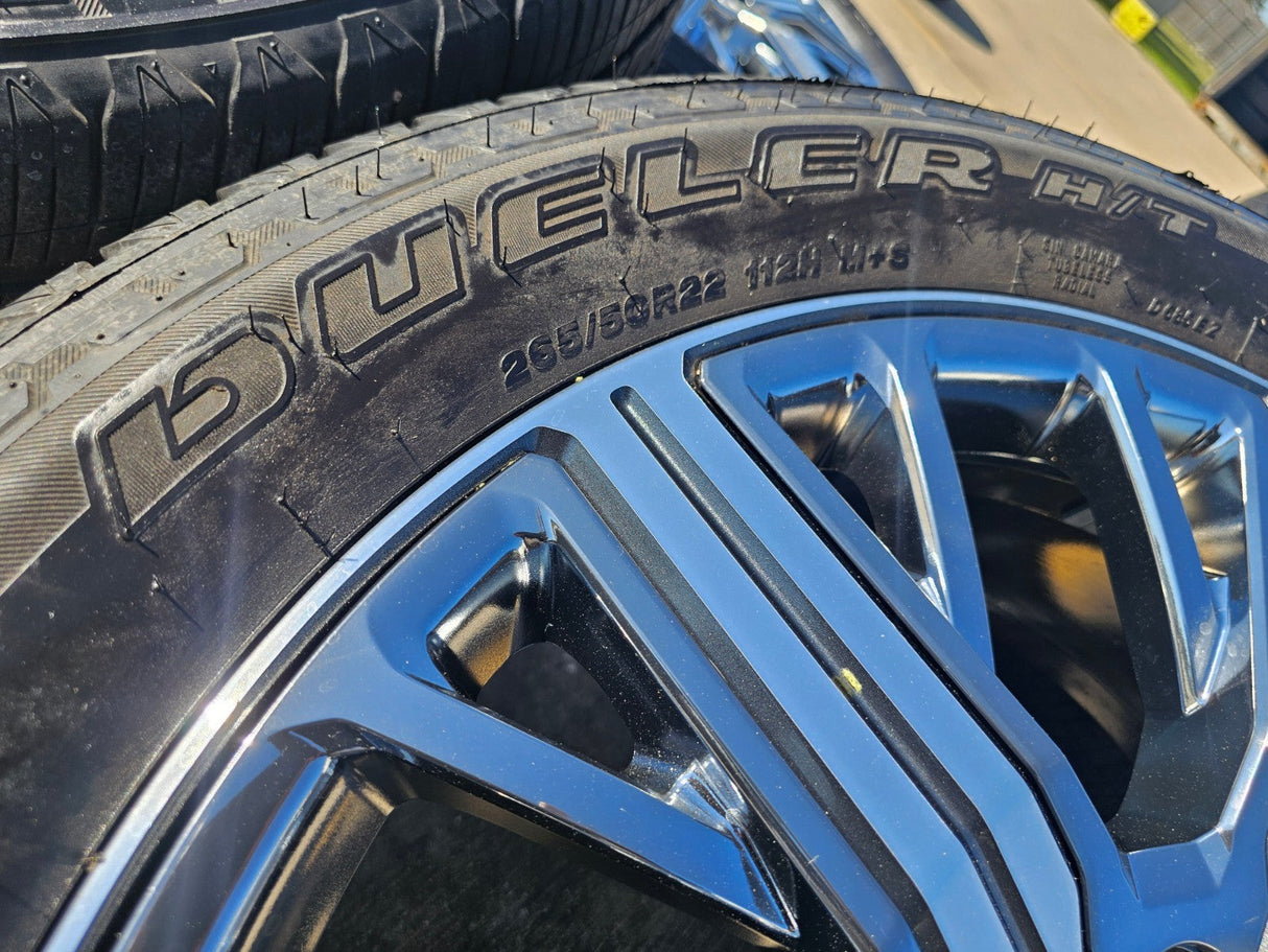 22" Toyota Tundra Sequoia OEM wheels rims 75282 Land Cruiser GX550 CAPSTONE Texas Truck Tire