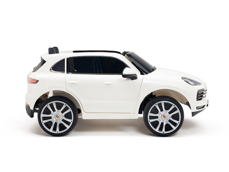 12V Electric Porsche Cayenne Children's Ride-on Car with EVA Rubber Tires