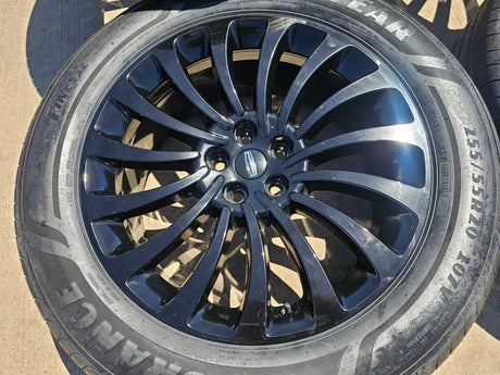 20" Lincoln Aviator Black Label OEM rims wheels 10189 Explorer 2025 2026 NEW Texas Truck Tire