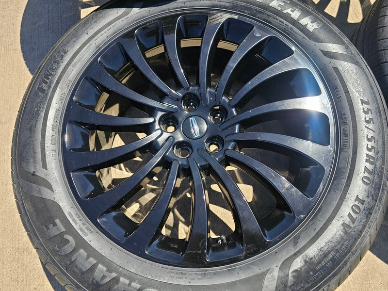 20" Lincoln Aviator Black Label OEM rims wheels 10189 Explorer 2025 2026 NEW Texas Truck Tire