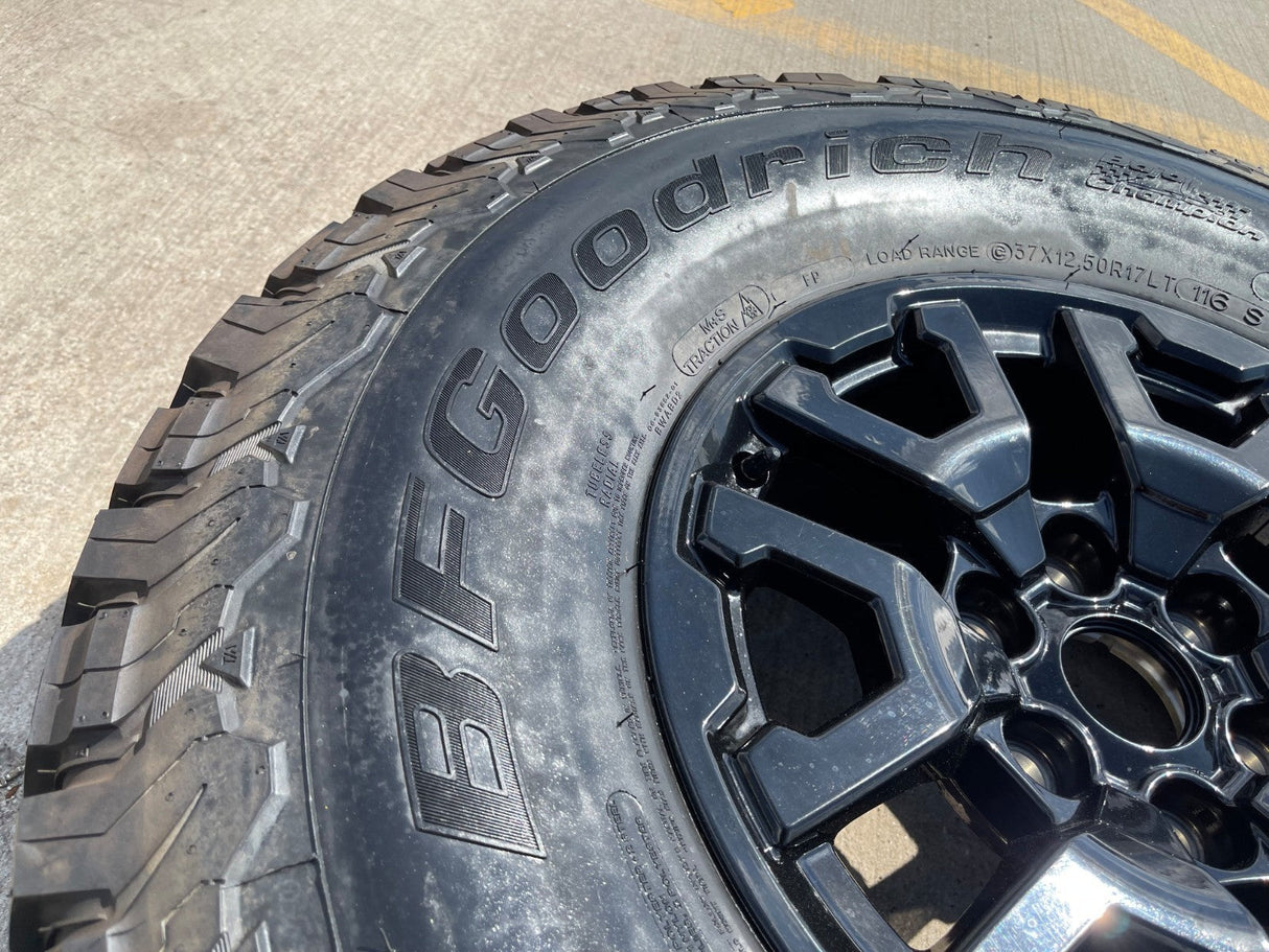 17" Ford F-150 Raptor Bronco OEM 10461 rim wheel spare 2024 2025 2026 BFG NEW Texas Truck Tire
