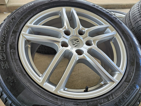 19" Porsche Cayenne OEM 67404 wheels rims tires PIRELLI Texas Truck Tire