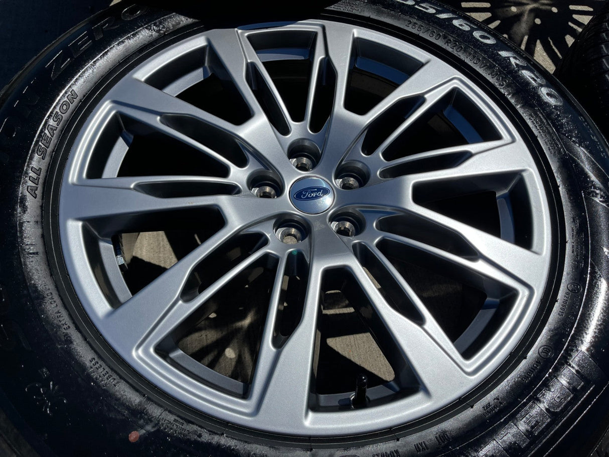 20" Ford Explorer Limited OEM rims wheels Lincoln Aviator tires PIRELLI NEW Texas Truck Tire