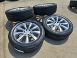 22" Infiniti QX80 QX56 Nissan Titan OEM wheels rims 73729 tires Texas Truck Tire