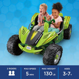 Adventure-Ready Battery-Powered Ride-On Vehicle for Kids with Storage Area