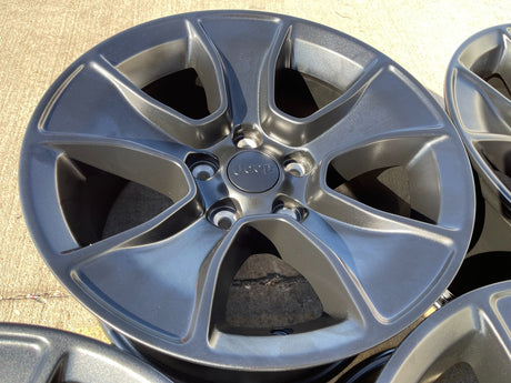 (4) 17" Jeep Wrangler Rubicon OEM 96226 wheels rims Gladiator NEW Texas Truck Tire