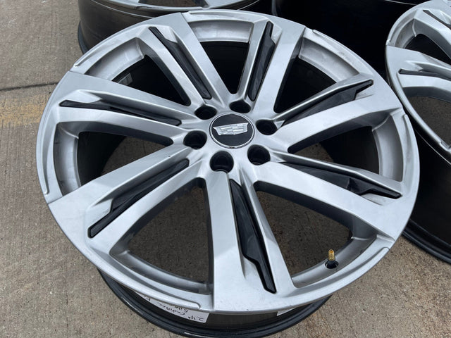 (1) 24" Cadillac Escalade V Platinum OEM wheel rim spare 2024 2025 2026 NEW Texas Truck Tire