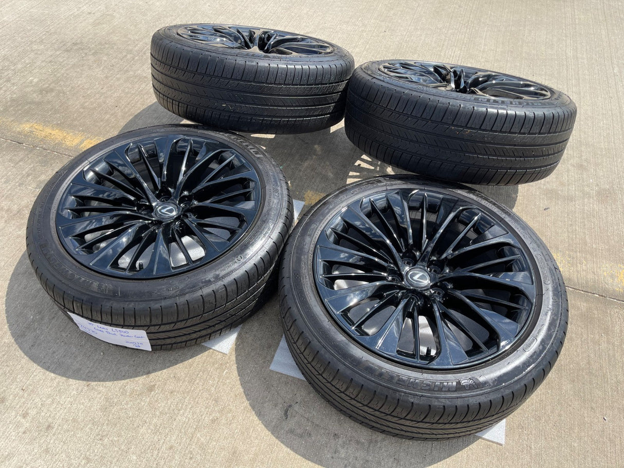 20" Lexus LS500 LC500 OEM wheels rims 74370 LS500H TX350 MICHELIN DISCOUNTED Texas Truck Tire