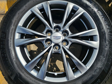 18" Cadillac XT6 XT5 SRX OEM 4844 wheels rims Chevy Blazer Acadia MICHELIN Texas Truck Tire
