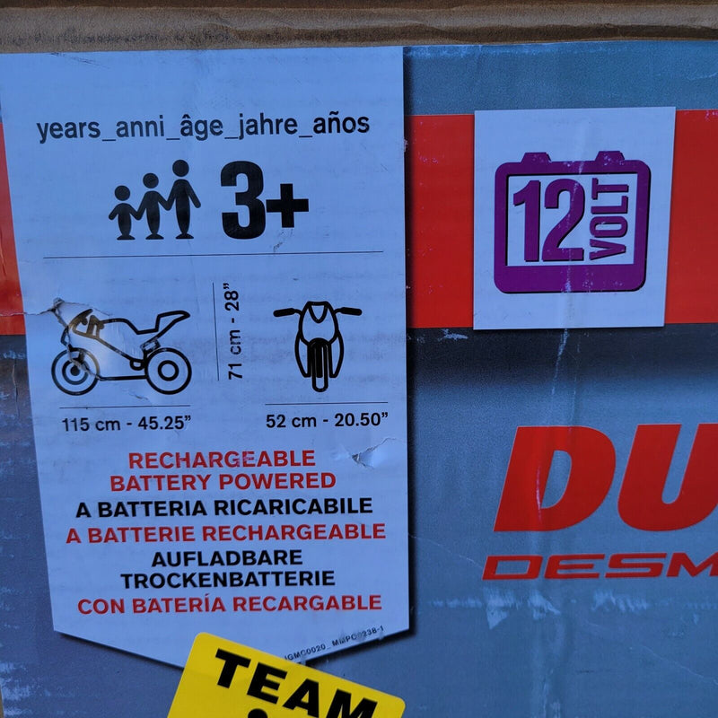 Peg Perego IGMC0020US Ducati GP Ride-On Motorbike