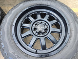 20x9 Weld Off-Road Stealth W168 Silverado Ford F-150 RAM wheels rims 6x139 6x135 Texas Truck Tire