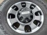 18" Ford F-250 F-350 OEM TREMOR rims wheels 10482 tires 35" DURATRAC R/T Texas Truck Tire