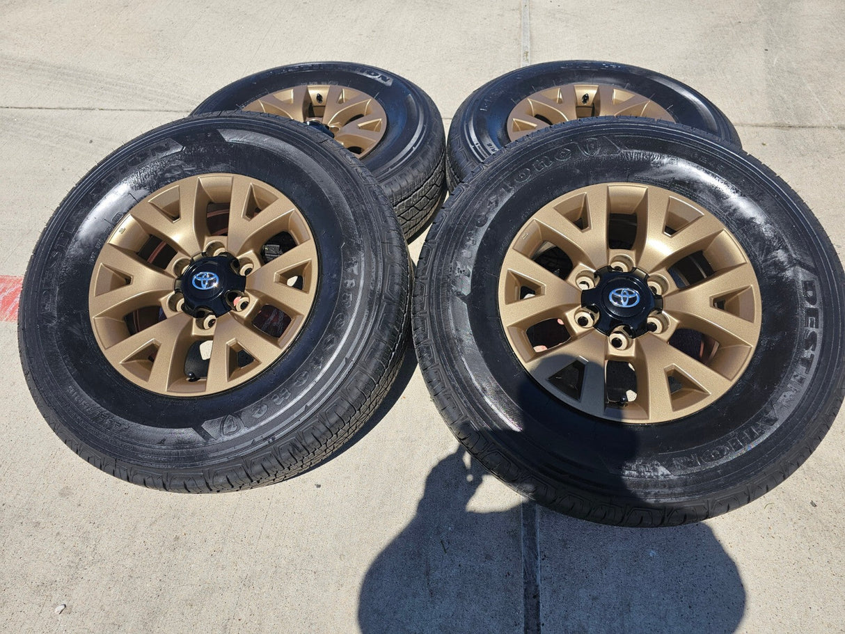 16" Toyota Tacoma TRD bronze wheels rims 75190 4Runner FJ Cruiser NEW Texas Truck Tire