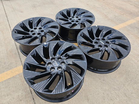 22" Lincoln Navigator OEM rims wheels BLACK LABEL 2024 2025 2026 NEW Texas Truck Tire
