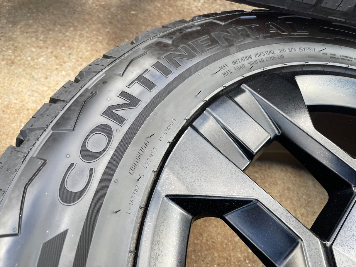 18" Kia Telluride X-PRO OEM wheels rims Sorento Sedona CONTINENTAL 2026 2027 NEW Texas Truck Tire