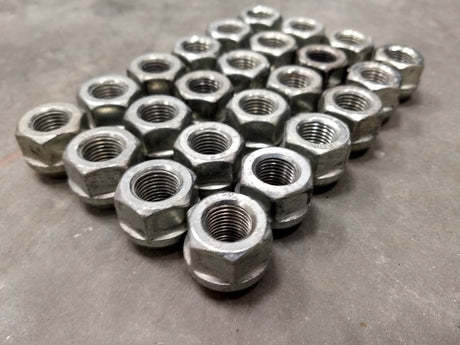 (24) 14x1.5 OEM GM lug nuts open end 1500 Chevy Silverado GMC Cadillac 1999-2026 Texas Truck Tire