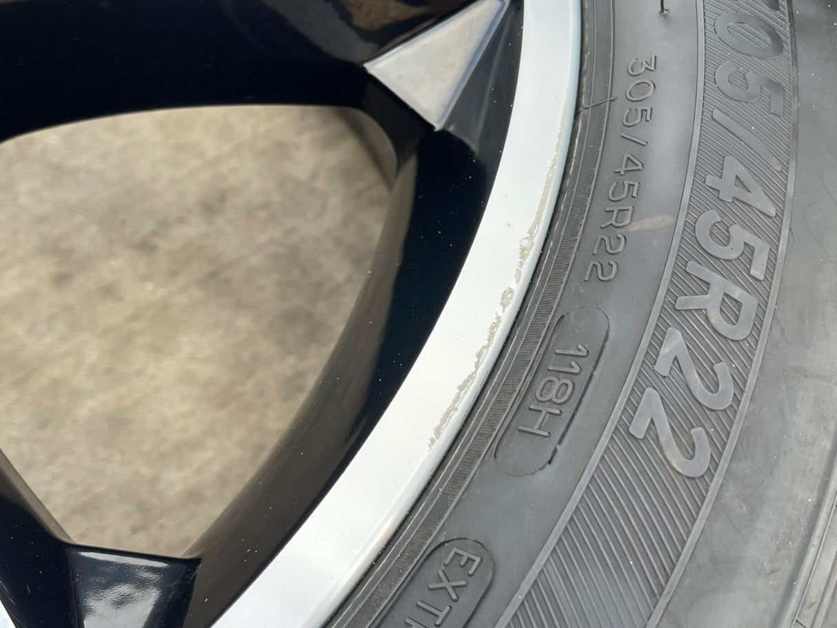 22" Ford F-150 Expedition PERFORMANCE OEM 10200 rims wheels MICHELIN Texas Truck Tire