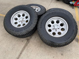 17" 17x9 Pro Comp Series 69 Jeep Wrangler Gladiator 5x127 5x5 wheels rims 35" Texas Truck Tire
