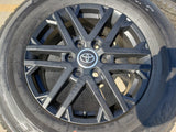 18" Toyota Tundra TRD OEM wheels rims 75281 black Sequoia LX600 2025 2026 NEW Texas Truck Tire