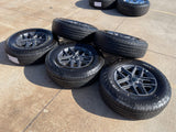 17" Jeep Wrangler Rubicon OEM wheels rims 9324 Gladiator 2025 2026 NEXEN NEW Texas Truck Tire