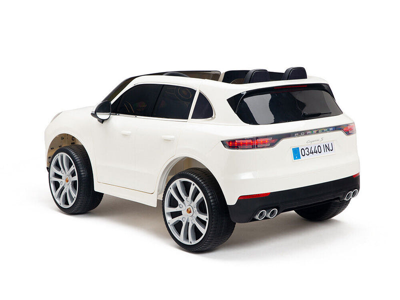 12V Electric Porsche Cayenne Children's Ride-on Car with EVA Rubber Tires