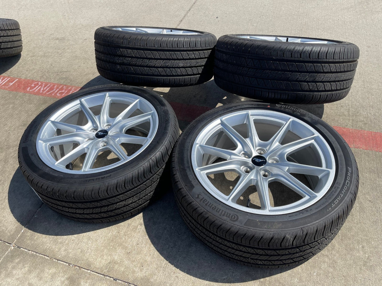 19" Ford Mustang Stealth GT OEM wheels rims 95759 tires 2023 2024 2025 2026 NEW Texas Truck Tire