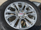 20" GMC Sierra Yukon Denali OEM 5917 wheels rims Chevy 2021 2022 2023 2025 2026 Texas Truck Tire