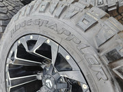 20x12 Fuel D546 Assault Chevy Silverado Ford F-150 RAM wheels rims 6x139 6x135 Texas Truck Tire