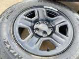 17" Jeep Gladiator OEM wheels rims Steel 9220 9240 Wrangler 2025 2026 NEW Texas Truck Tire