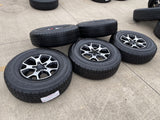 17" Jeep Wrangler Rubicon OEM 9218 wheels rims Gladiator BRIDGESTONE A/T NEW Texas Truck Tire