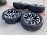 22" Infiniti QX80 QX56 Nissan Titan OEM wheels rims 62799 73770 tires Texas Truck Tire