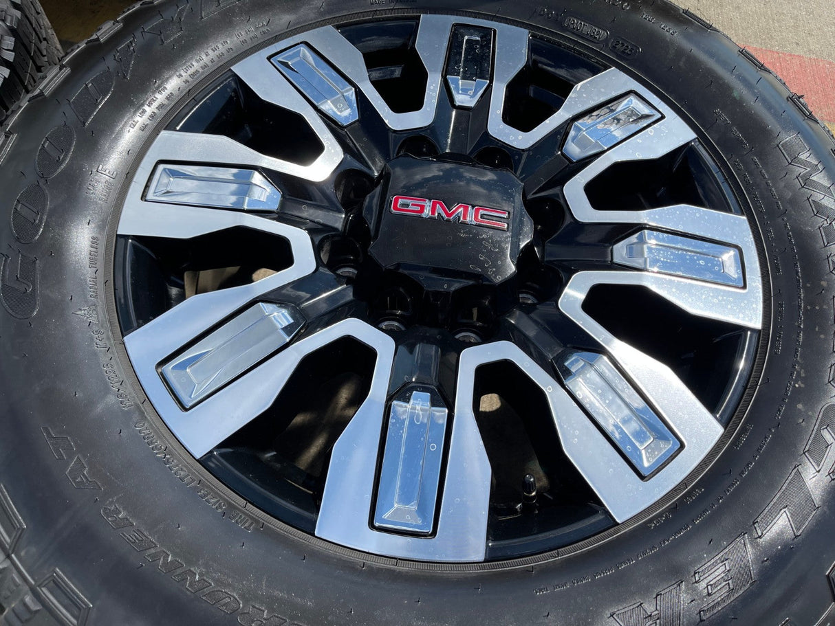 20" GMC Sierra AT4X 2500 3500 OEM wheels rims 5958 14138 Chevy Silverado NEW Texas Truck Tire