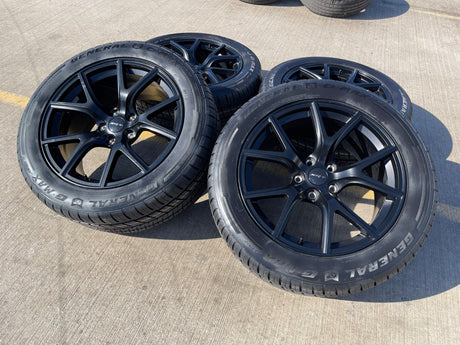 20" Jeep Grand Cherokee SRT Trackhawk OEM 9173 wheels rims tires GENERAL NEW Texas Truck Tire
