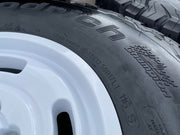 17" Ford Bronco HERITAGE SASQUATCH OEM 10463 wheels rims white 37" BFG NEW Texas Truck Tire