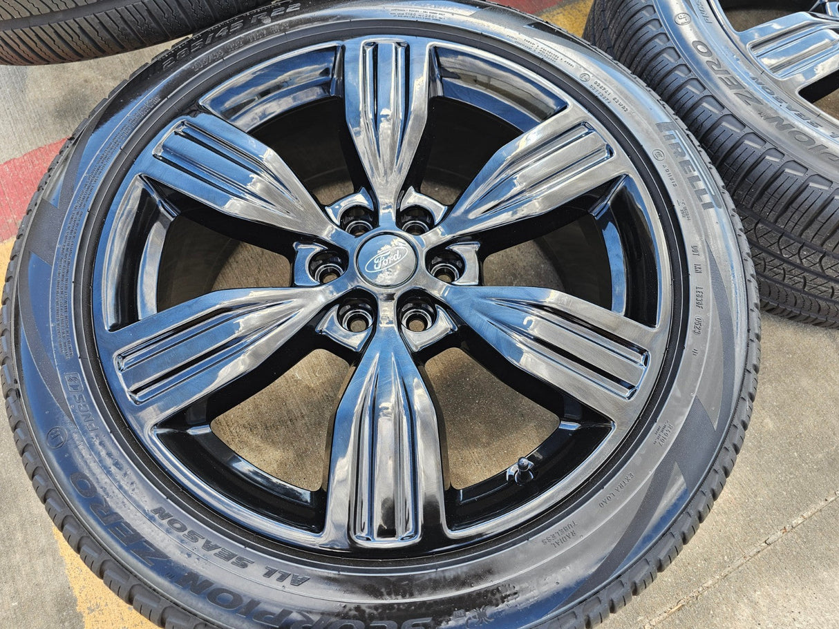 22" Ford F-150 LIMITED OEM rims wheels 10442 Expedition 2023 2024 2025 2026 NEW Texas Truck Tire