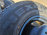 17" Dodge Ram 3500 Dually Laramie 8x200 wheels rims OEM 2703 2704 NEXEN Texas Truck Tire