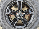 18" Jeep Wrangler Sahara OEM 9221 9255 wheels rims 2020 2021 2022 2023 2024 2025 Texas Truck Tire