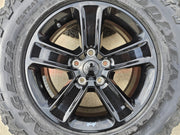 18" Jeep Wrangler Sahara OEM 9221 9255 wheels rims 2020 2021 2022 2023 2024 2025 Texas Truck Tire