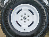 17" Ford Bronco HERITAGE Limited Edition wheels rims white 2025 2026 NEW Texas Truck Tire