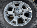 18" Ram 2500 3500 Laramie Power Wagon OEM wheels rims 2693 tires COOPER 35" Texas Truck Tire